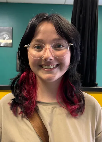 Nostril and smiley piercing
